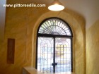 Velatura bicolore effetto antichizzante pareti studio, San Giovanni, Roma - Muratore Imbianchino Roma 