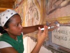 Restauro opere d'arte: lapidei, mosaici, stucchi, foglia oro, tecniche antiche - Imbianchino Roma